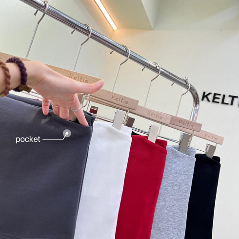 KELTIS Women Stylist Mini Pencil Skirts With Pocket